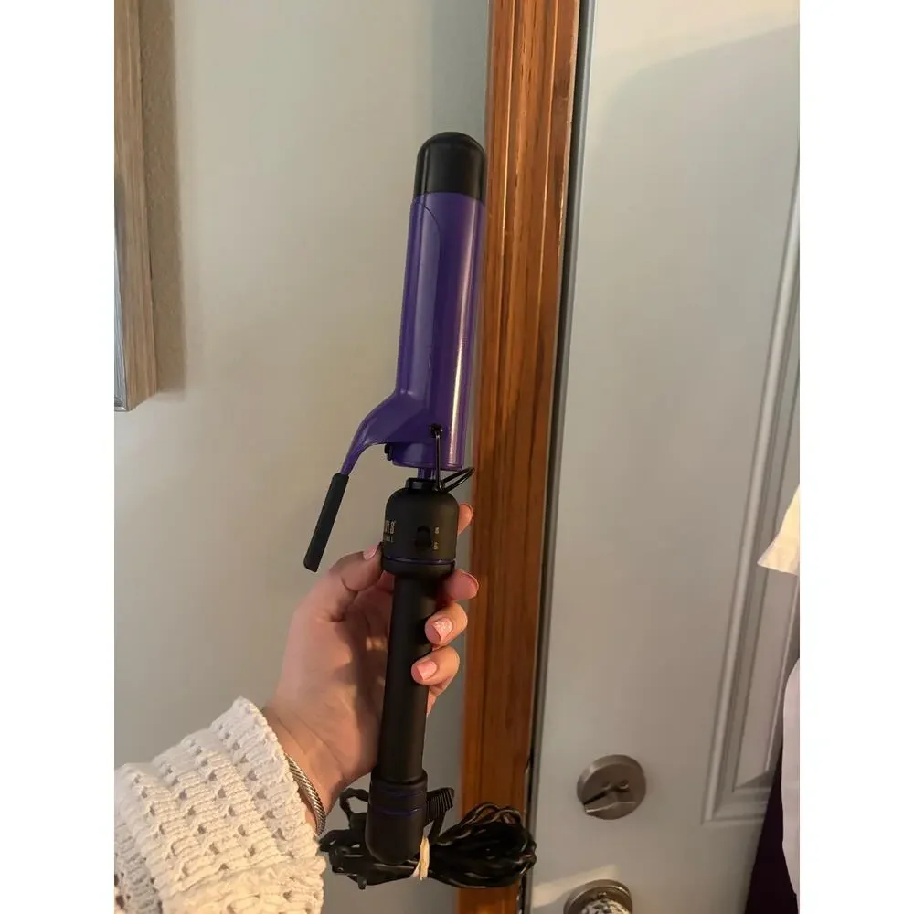 Hot Tools Professional Ceramic + Tourmaline Curling Iron, 2”